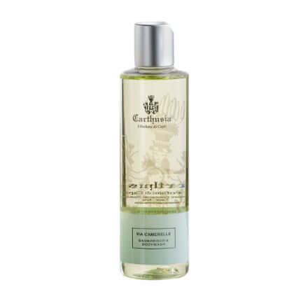 Via Camerelle Bagno Schiuma, 250ml, detergente naturale per una pelle morbida e profumata.