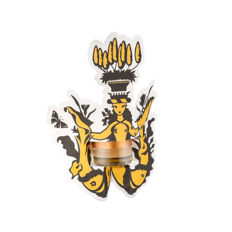 Zagara Balsamo Labbra by Carthusia with vibrant design and protective lip balm in a 5ml jar.