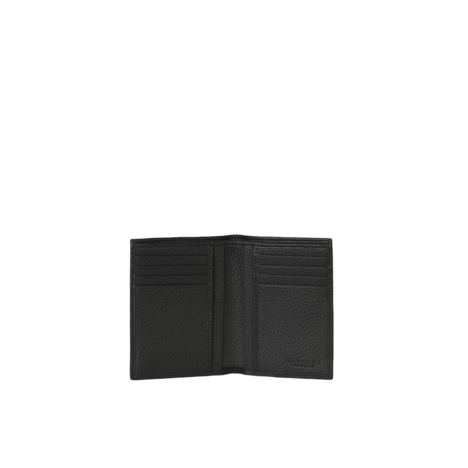 Micron Vertical Leather Wallet