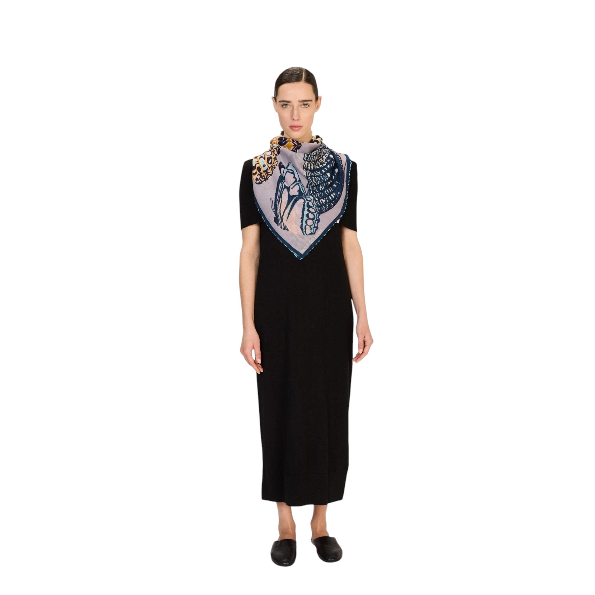 Foulard Quadrato Farfalle
