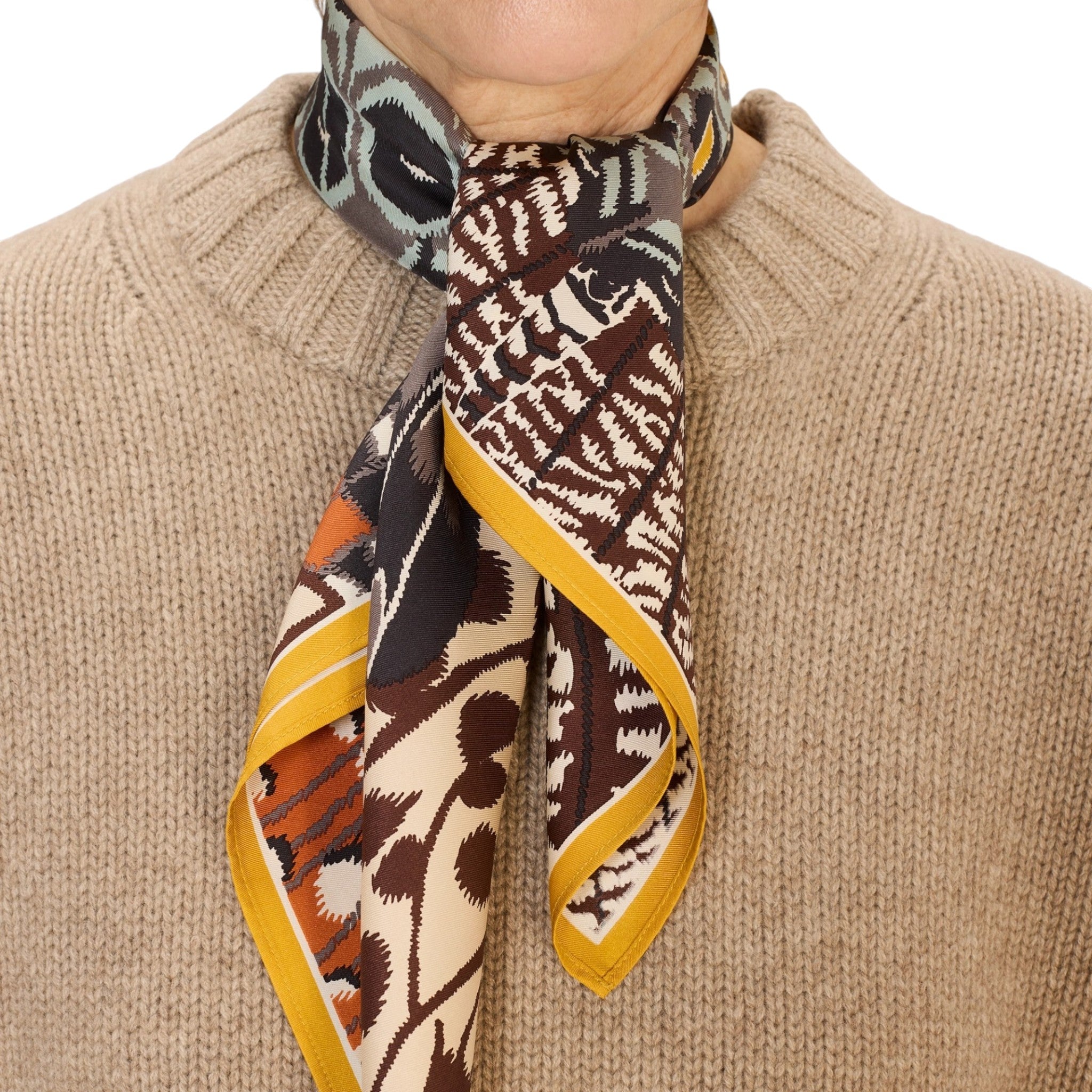 Foulard Quadrato Farfalle