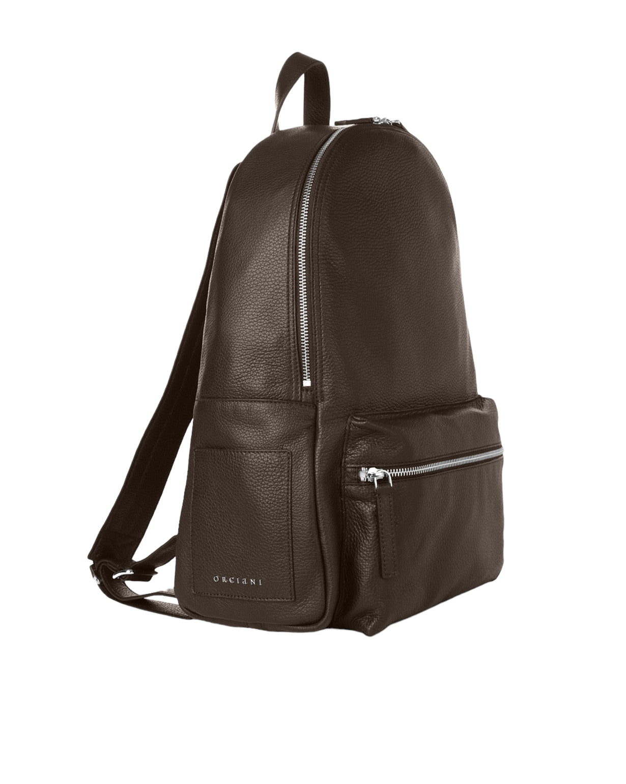 Micron leather backpack