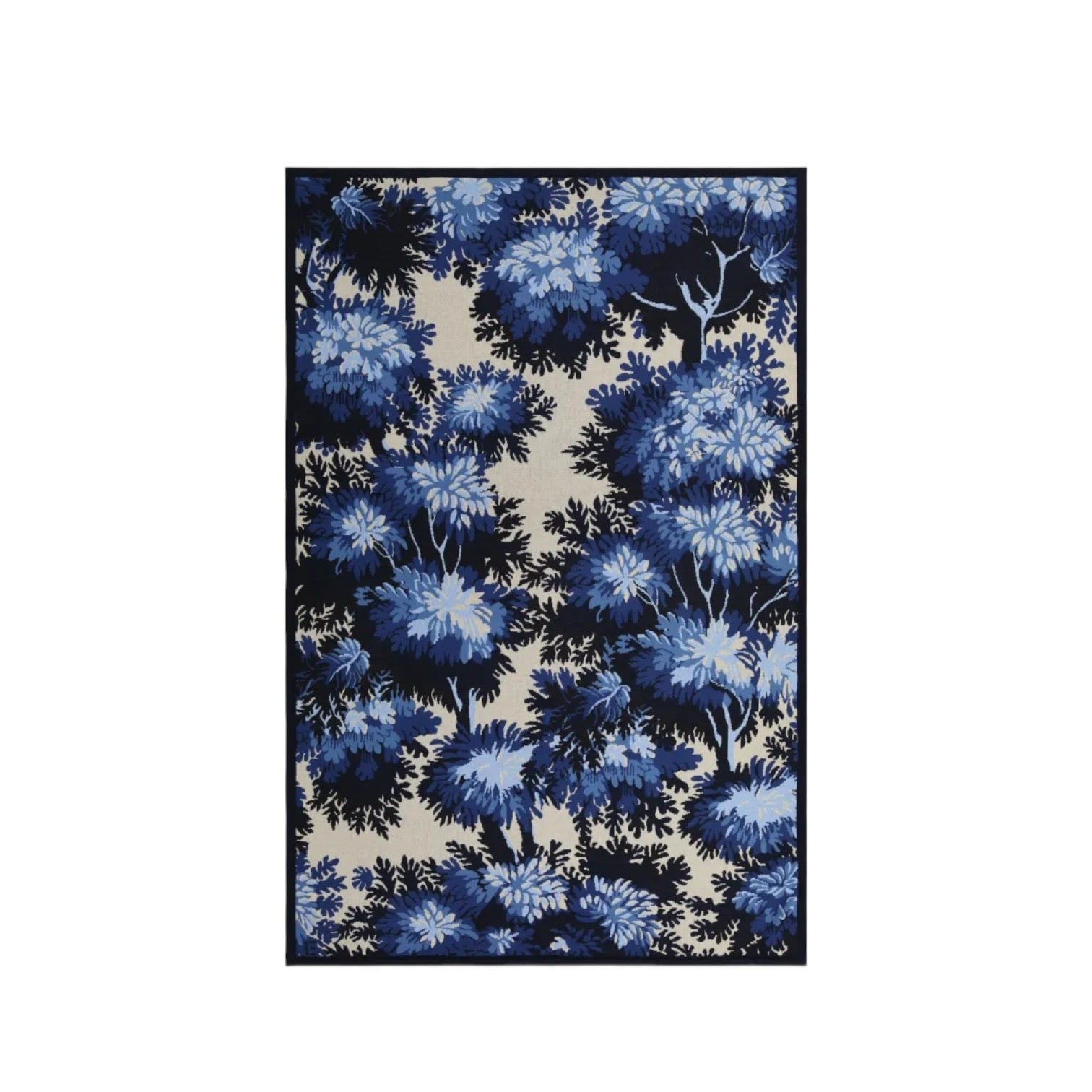 Fotainebleau Blue Blanket