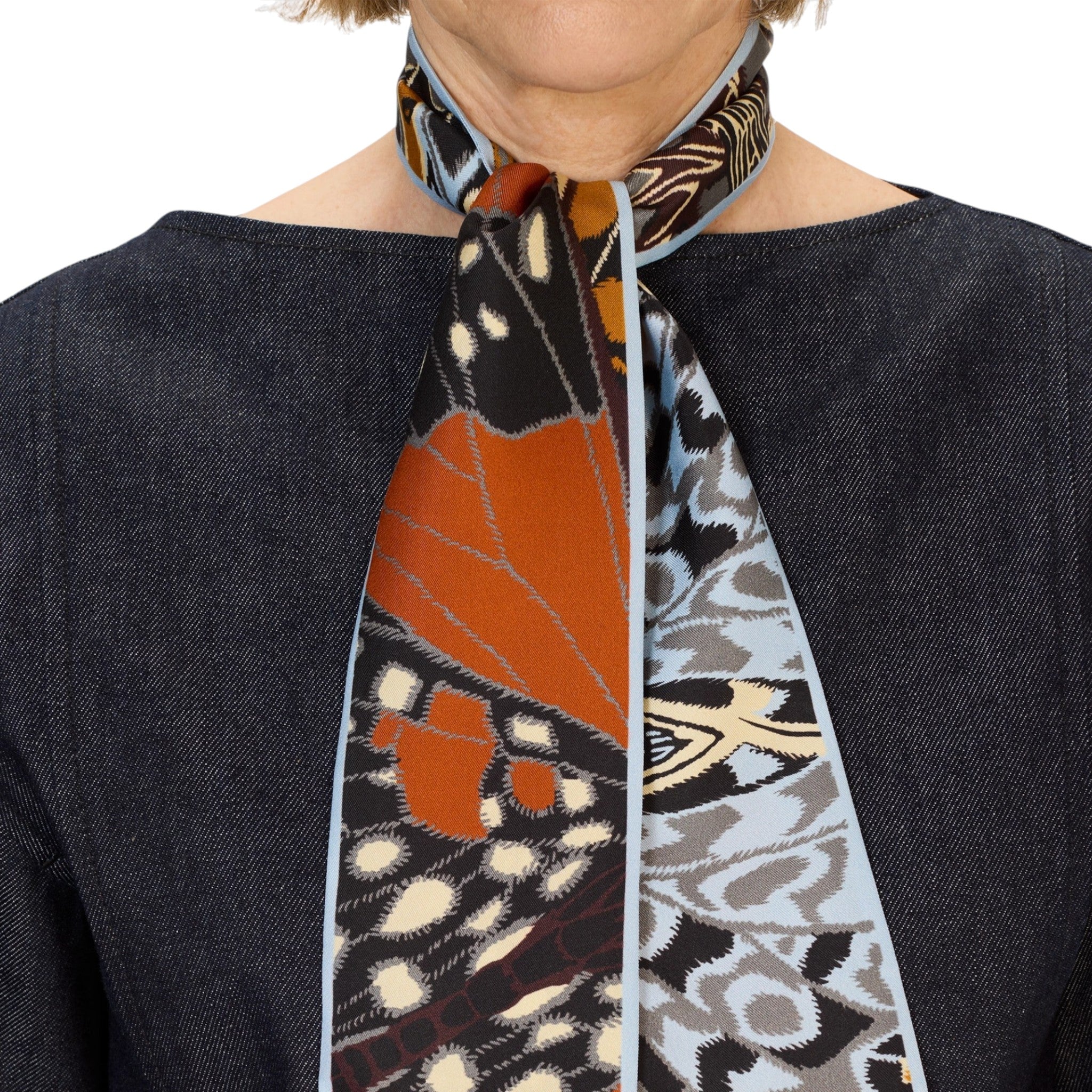 Foulard Lavalière Farfalle