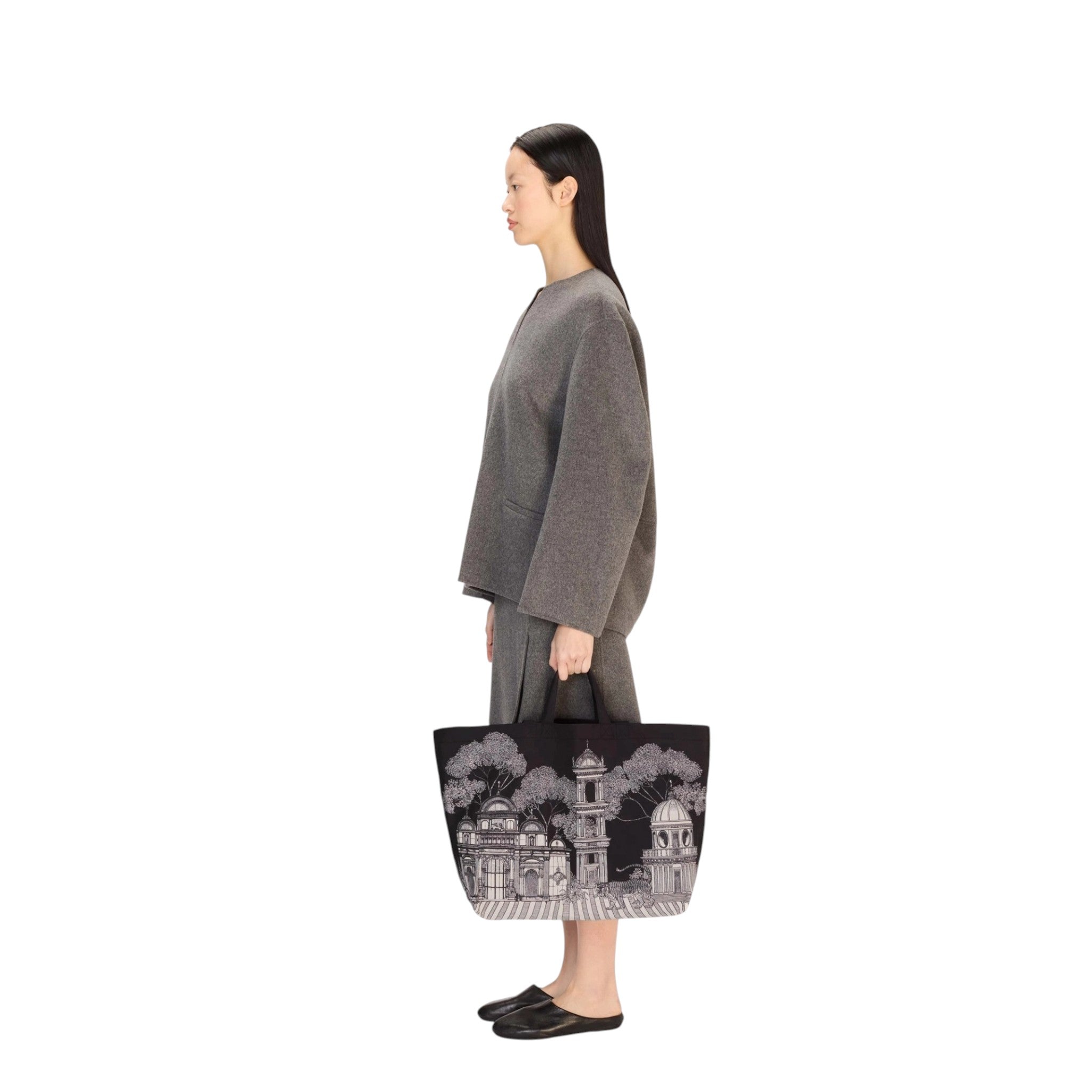 Maxi Shopping Bag Labyrinthe Green