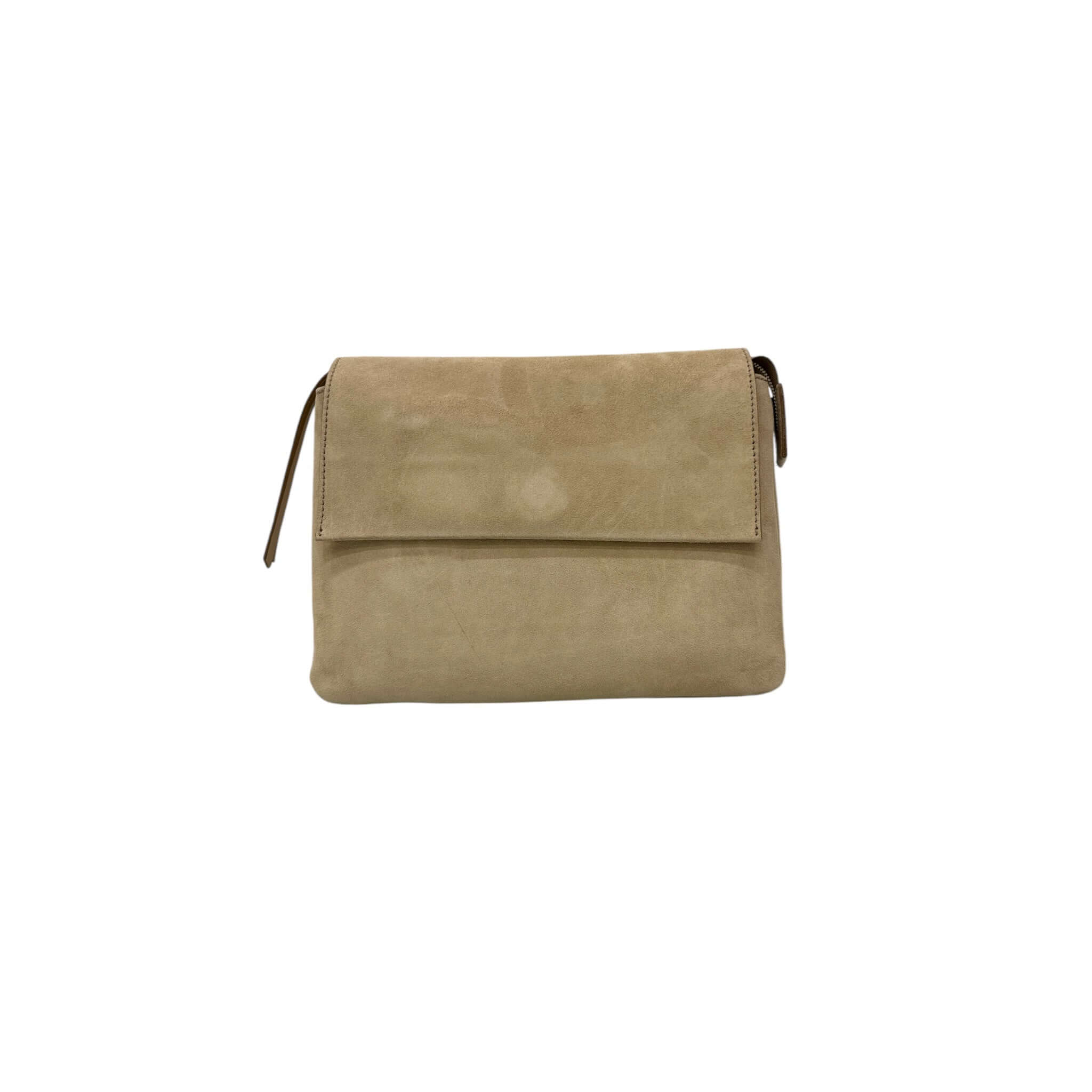 Borsa THREE di Gianni Chiarini in pelle scamosciata, design innovativo, perfetta per outfit casual ed eleganti.