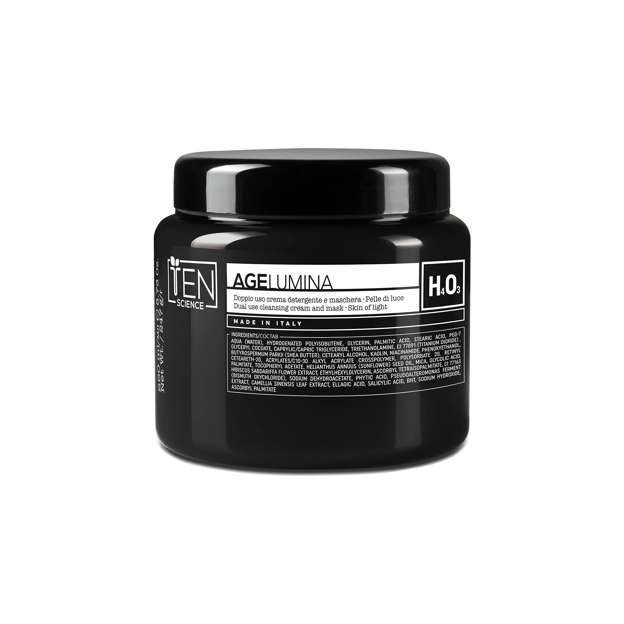Doppio Uso Crema Detergente e Maschera Pelle di Luce