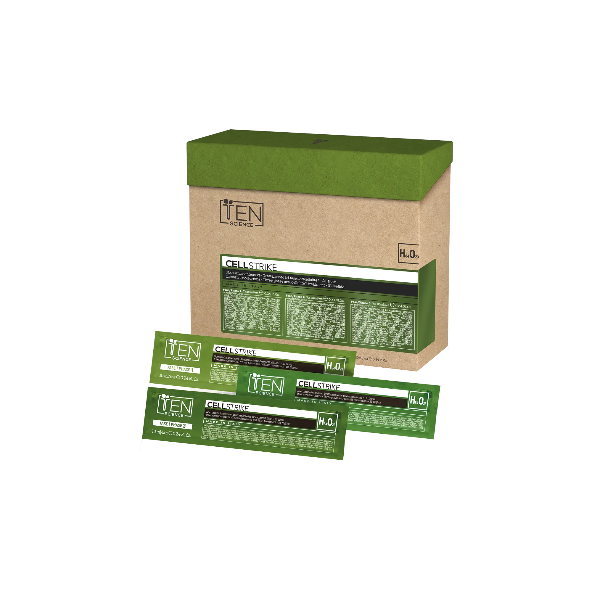 Nocturnina Intensive: Trattamento tri-fase anticellulite - 21 Notti