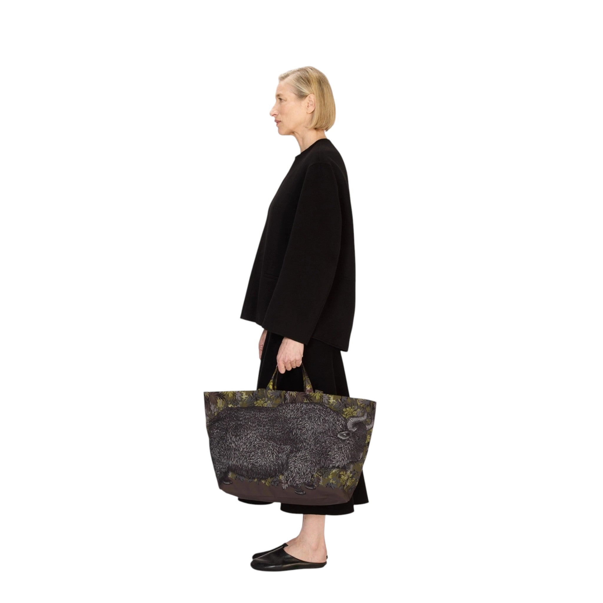Maxi Shopping Bag Labyrinthe Green