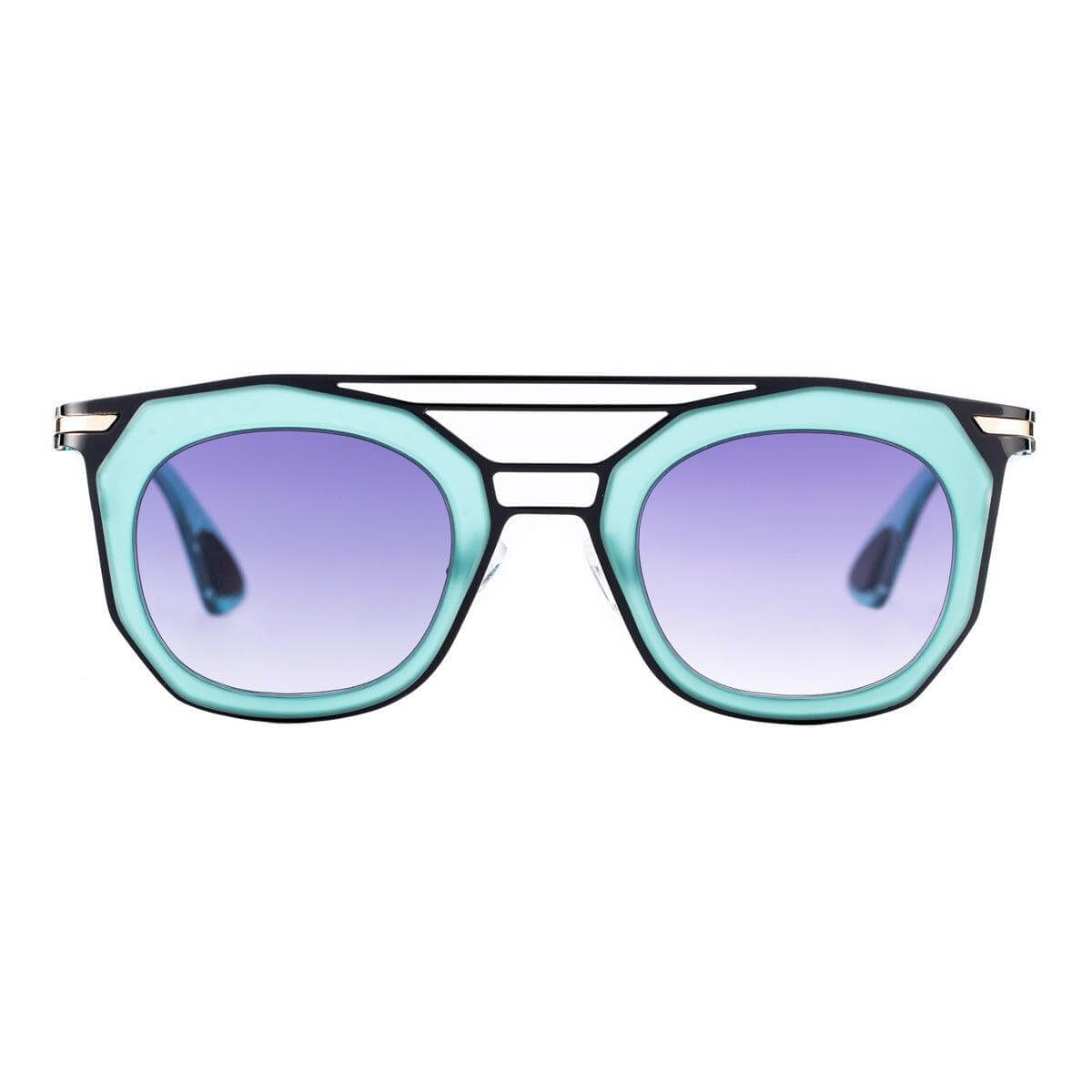 HONG KONG C1 sunglasses featuring iconic design, lightweight ergonomic frame, and gradient lenses in blue and purple.