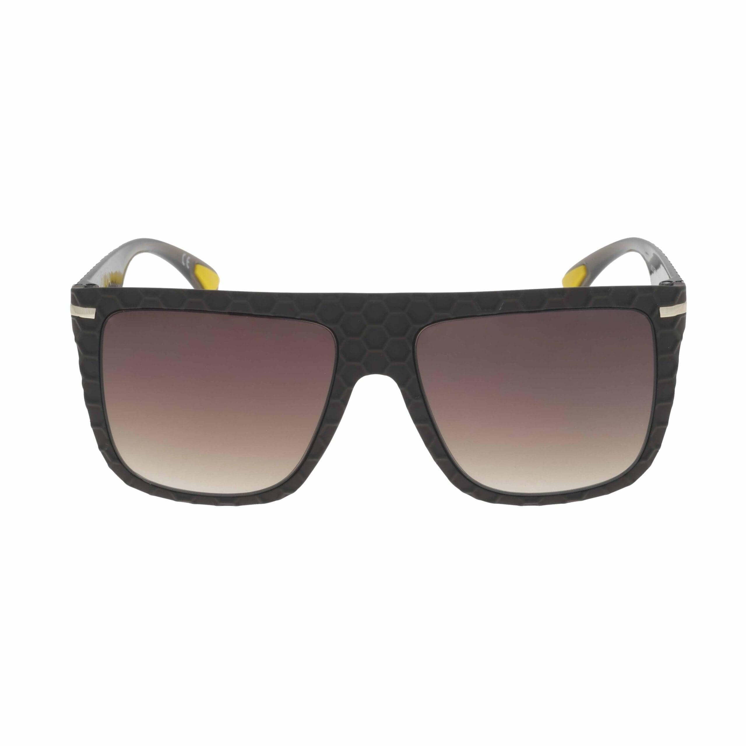 Occhiali KEVIN C2 con texture geometrica, giochi di luci e ombre, design accattivante per un look d'impatto.