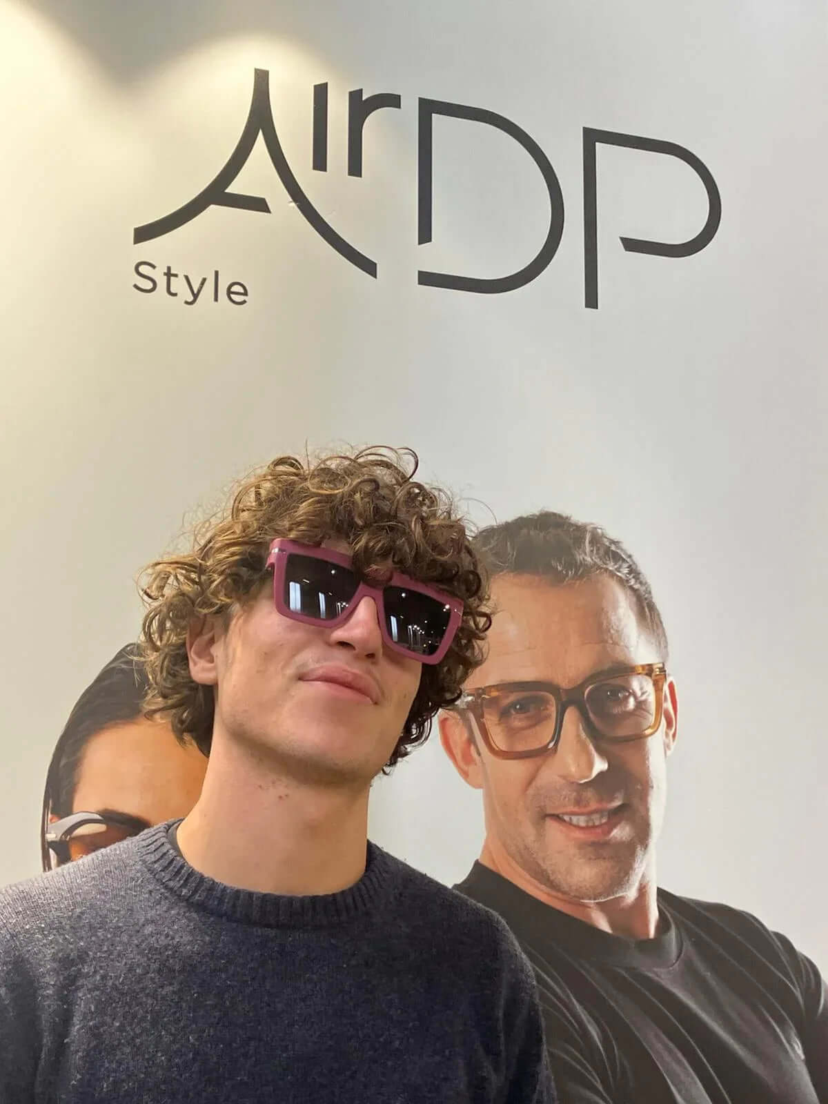 LEONARDO C21 occhiali oversize dal design glamour per un look cool, collezione AirDP Style.