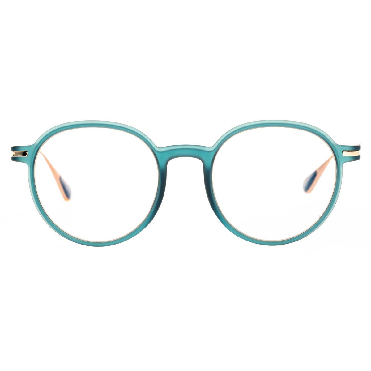 MUNDO C3 occhiali da sole unisex in verde soft touch della collezione Titanium di Alessandro Del Piero.