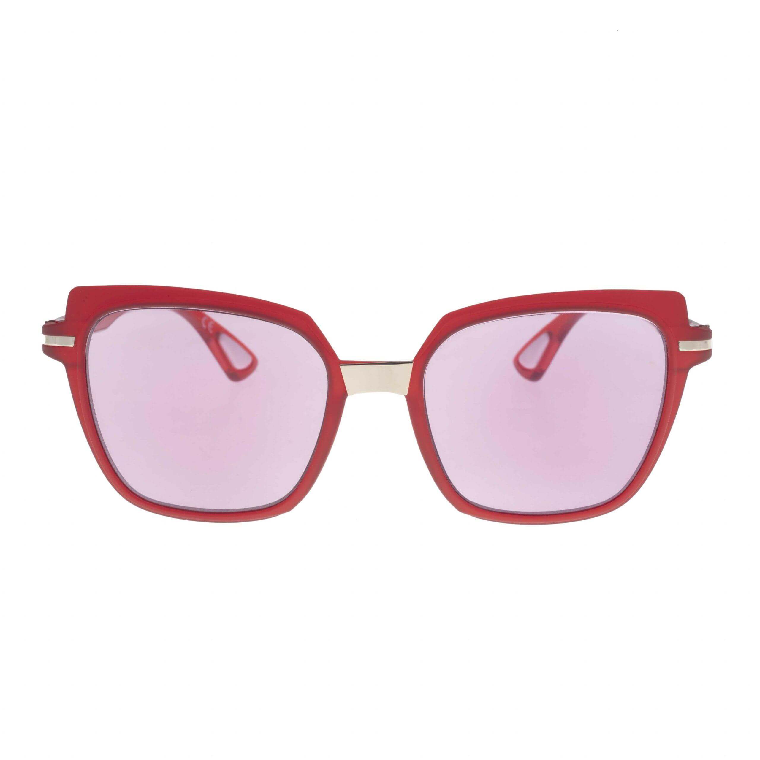 ATENA C1 stylish red sunglasses with phototropic lenses for an elegant look
