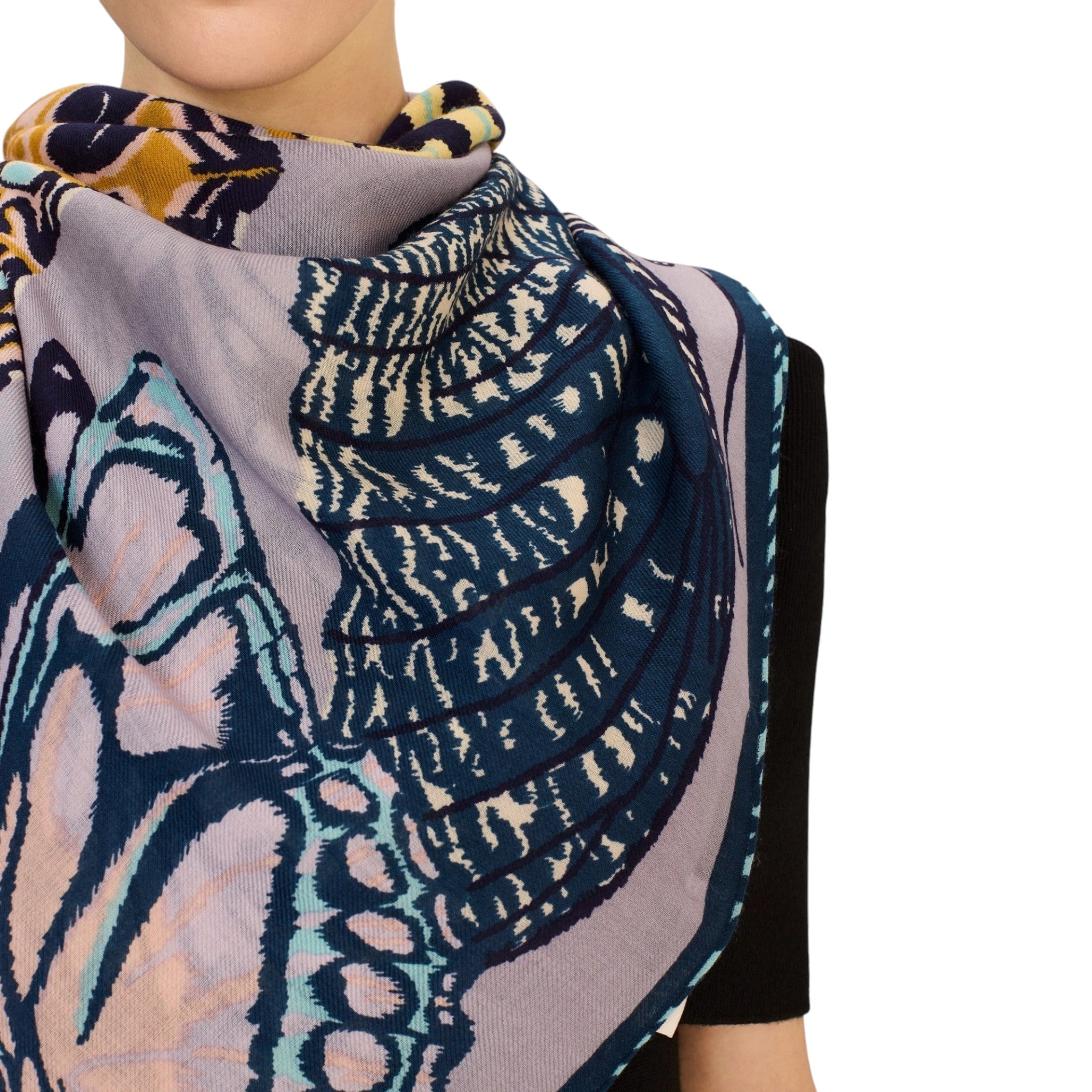 Foulard Quadrato Farfalle