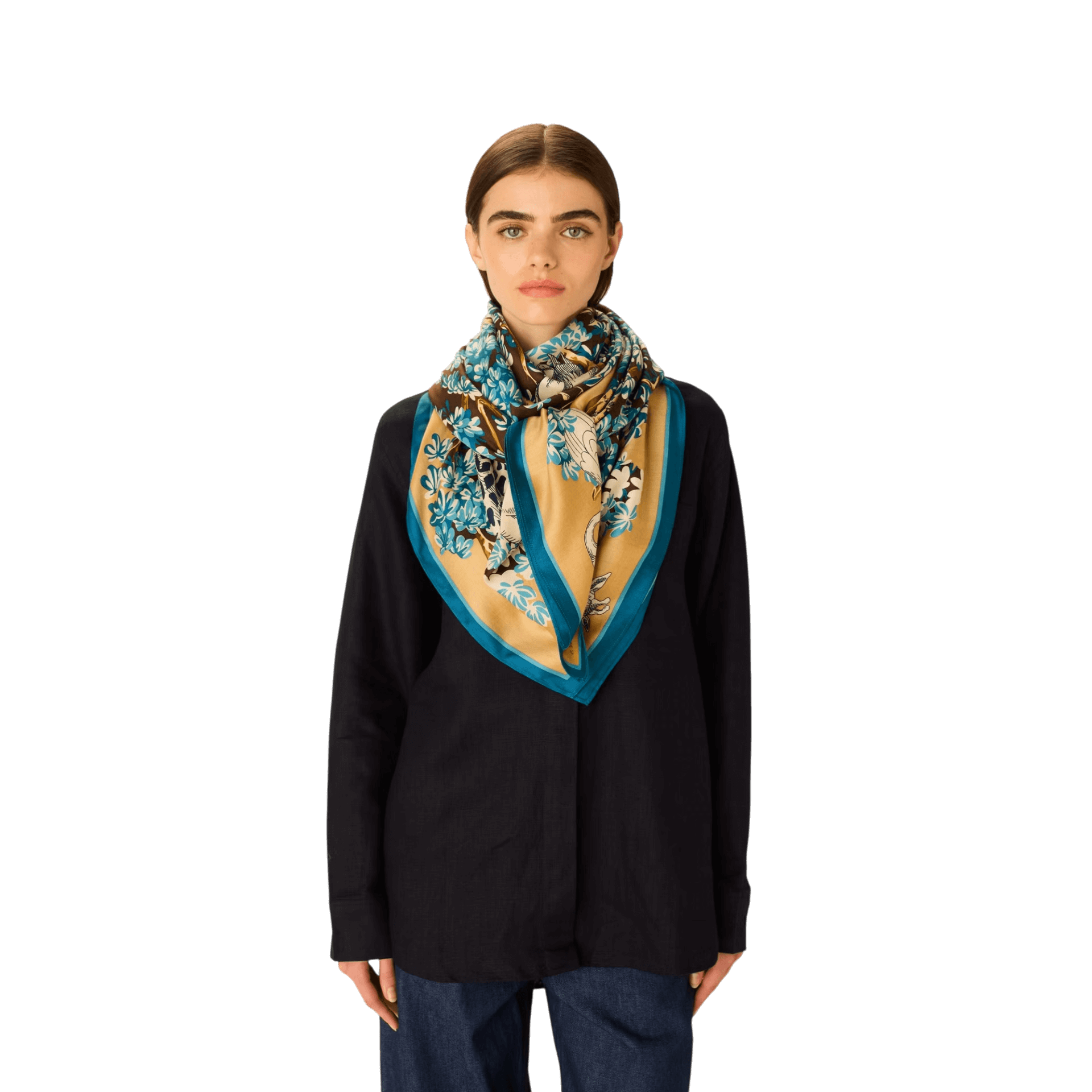 Foulard Quadrato Bestiaire