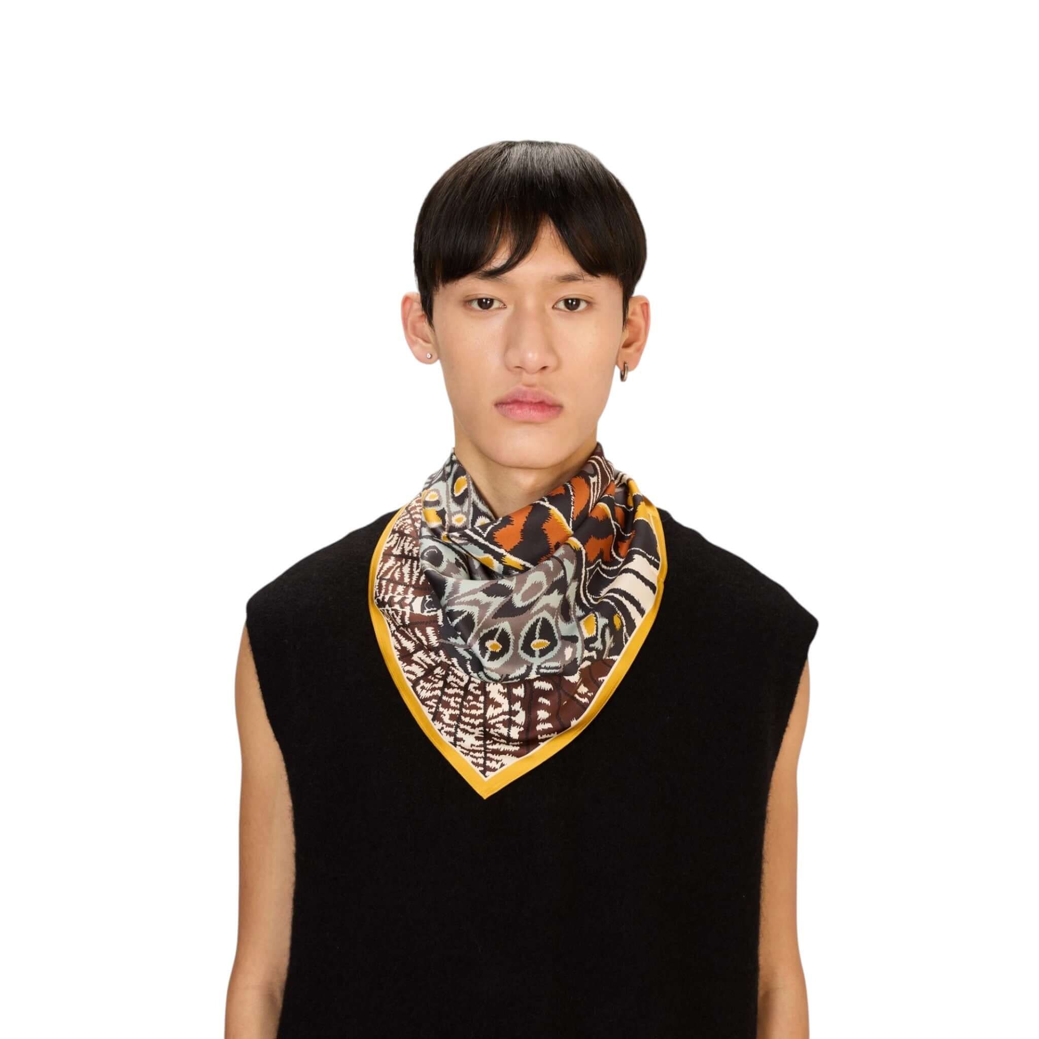 Foulard Quadrato Farfalle