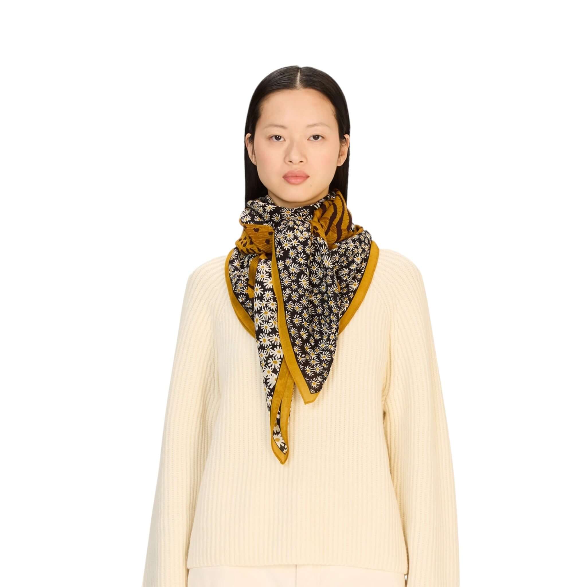Foulard Quadrato Tigre