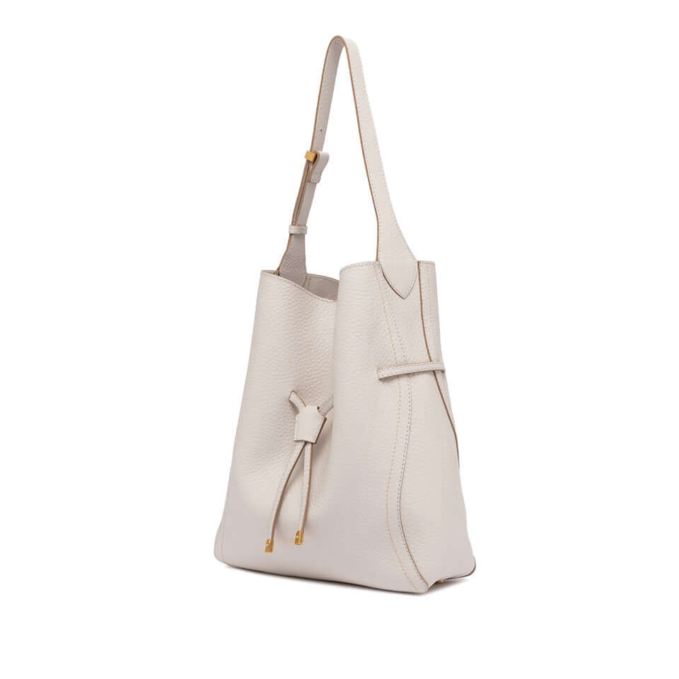 SIENNA: borsa in pelle double, morbida e femminile, con impunture a contrasto, chiusura magnetica, dettagli iconici Gianni Chiarini.