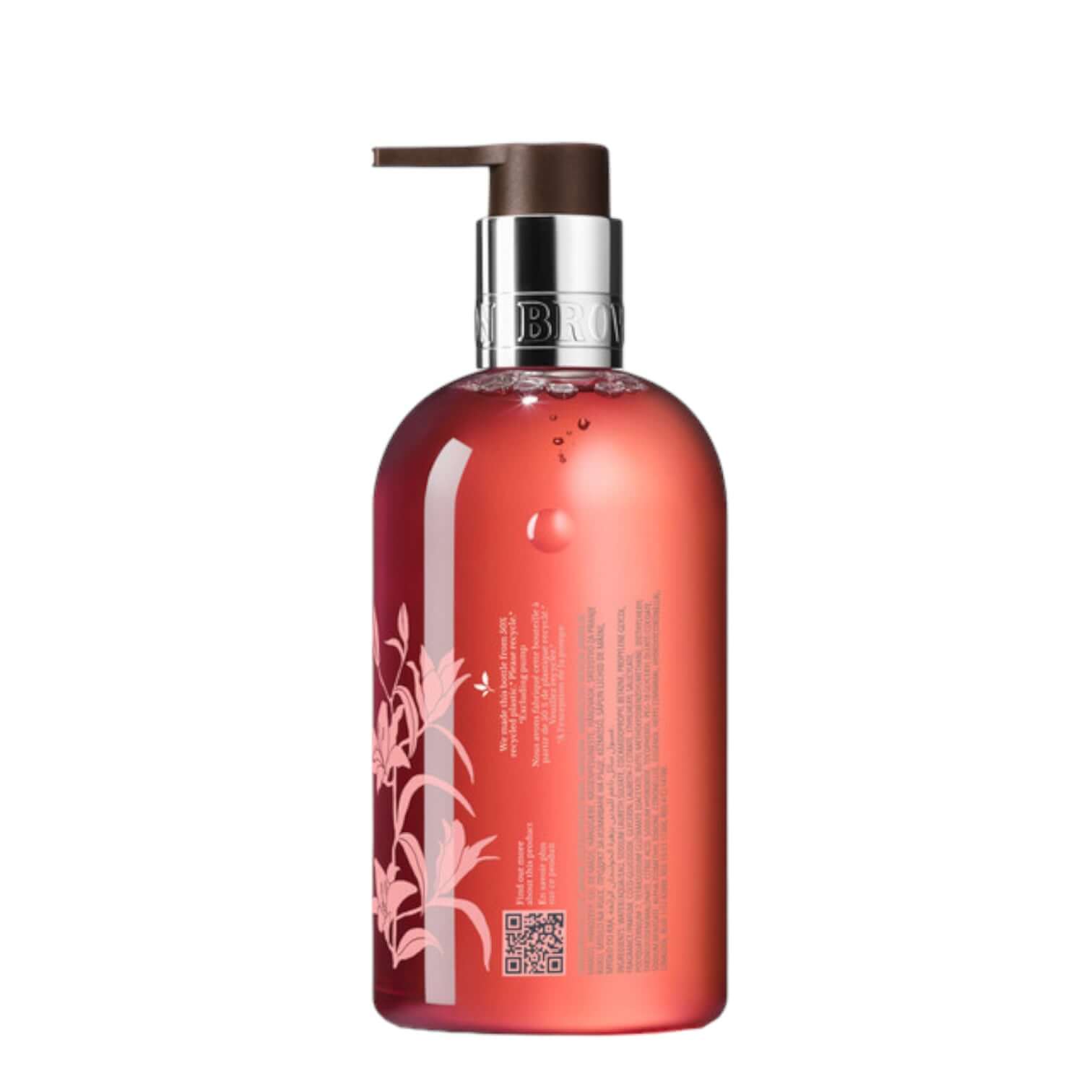 Heavenly Gingerlily Limited Edition liquid soap, luxurious hand wash with cardamom and cedar, perfect for Mother's Day.