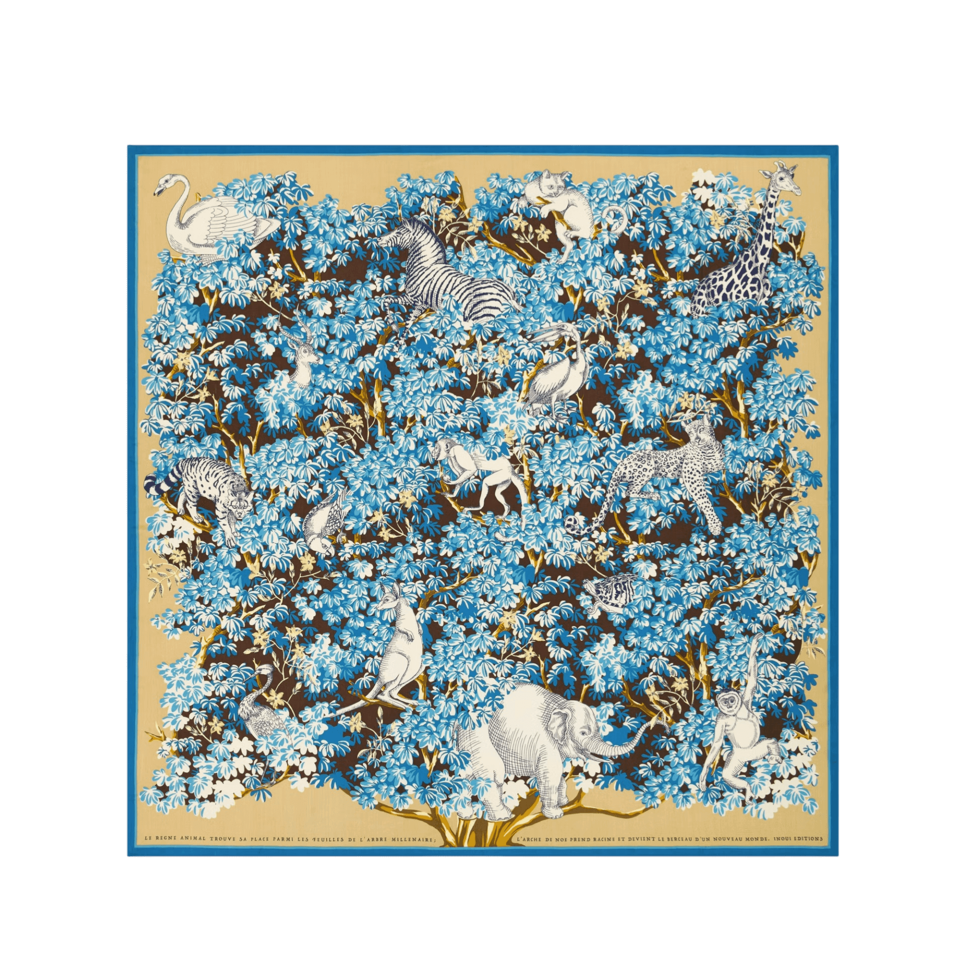 Foulard Quadrato Bestiaire