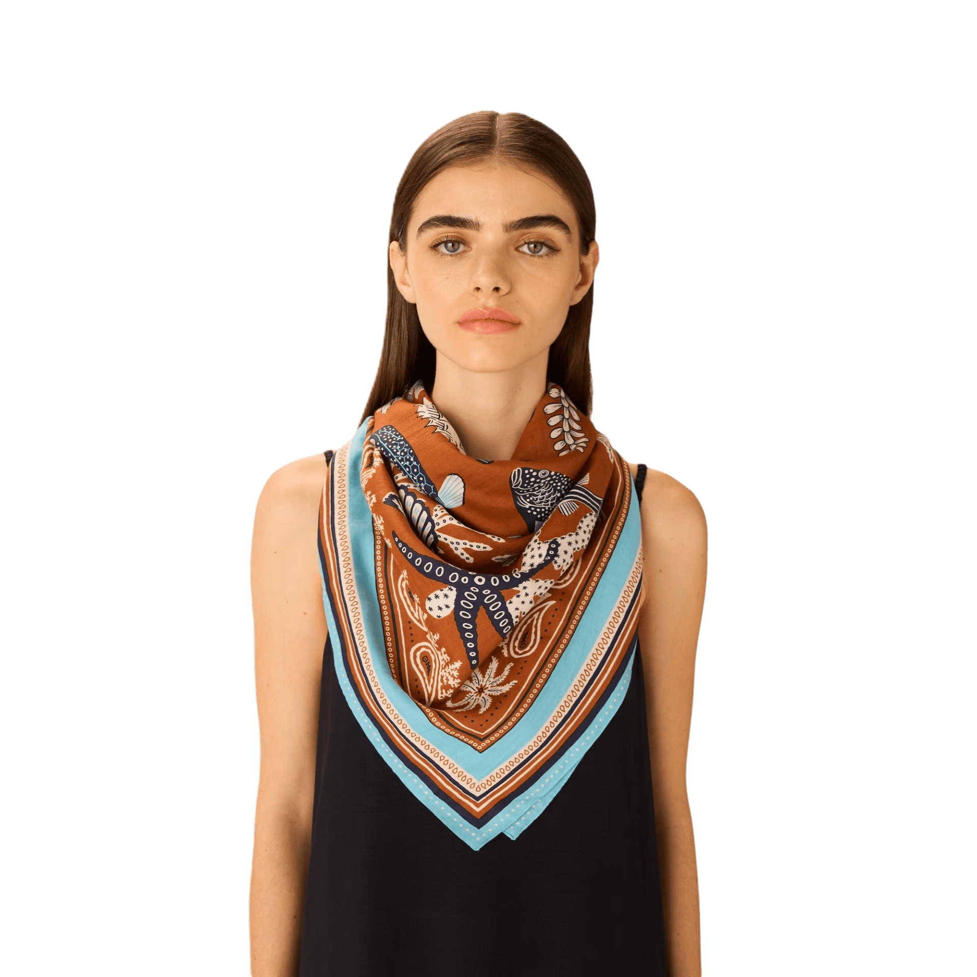 Foulard Quadrato Neptune
