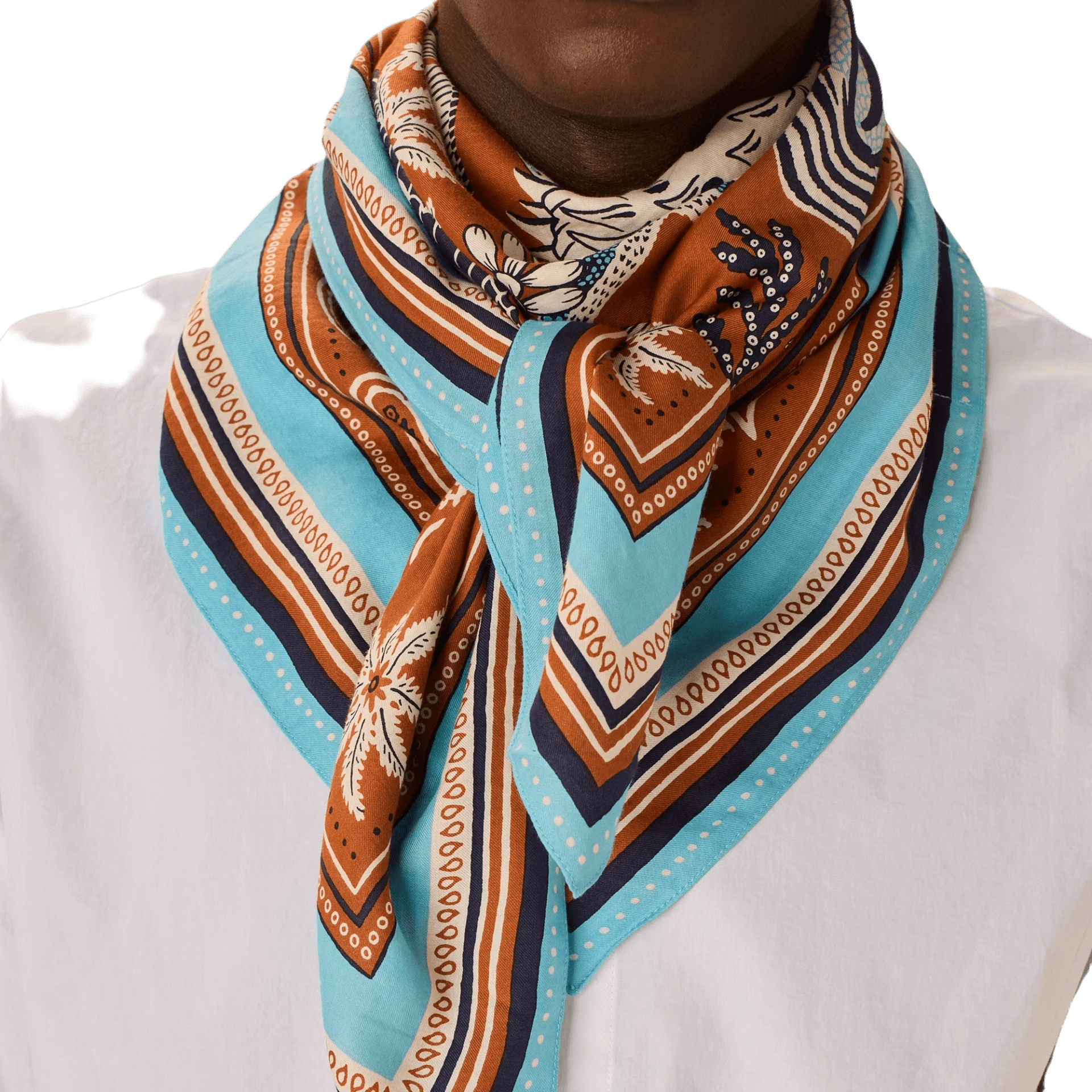 Foulard Quadrato Neptune