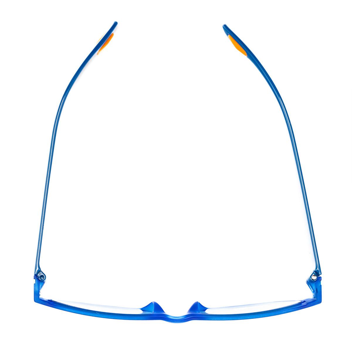 MONICA C74 occhiali fotocromatici da donna, stile cat-eye oversized blu.