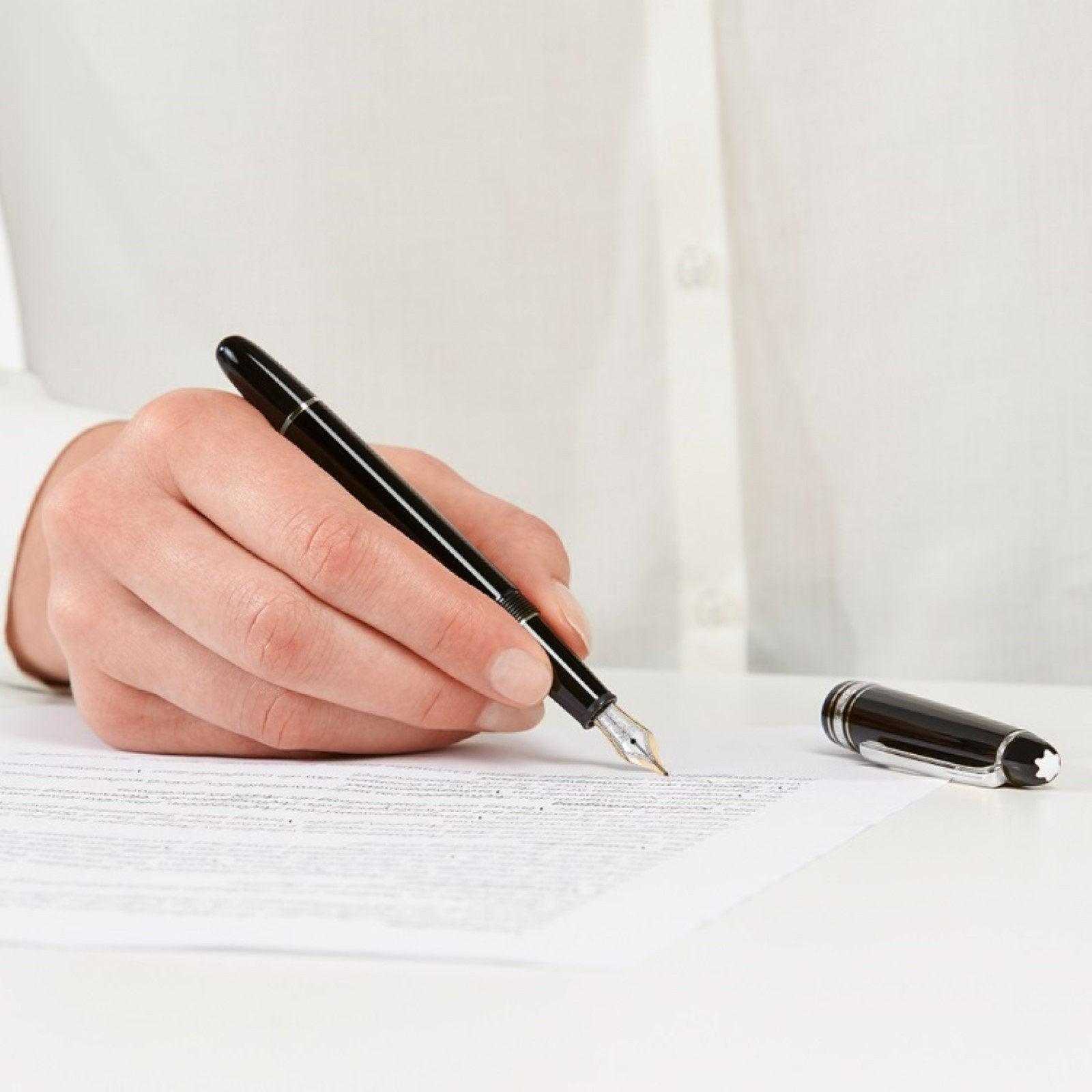 Penna Stilografica Meisterstück Platinum Punta M