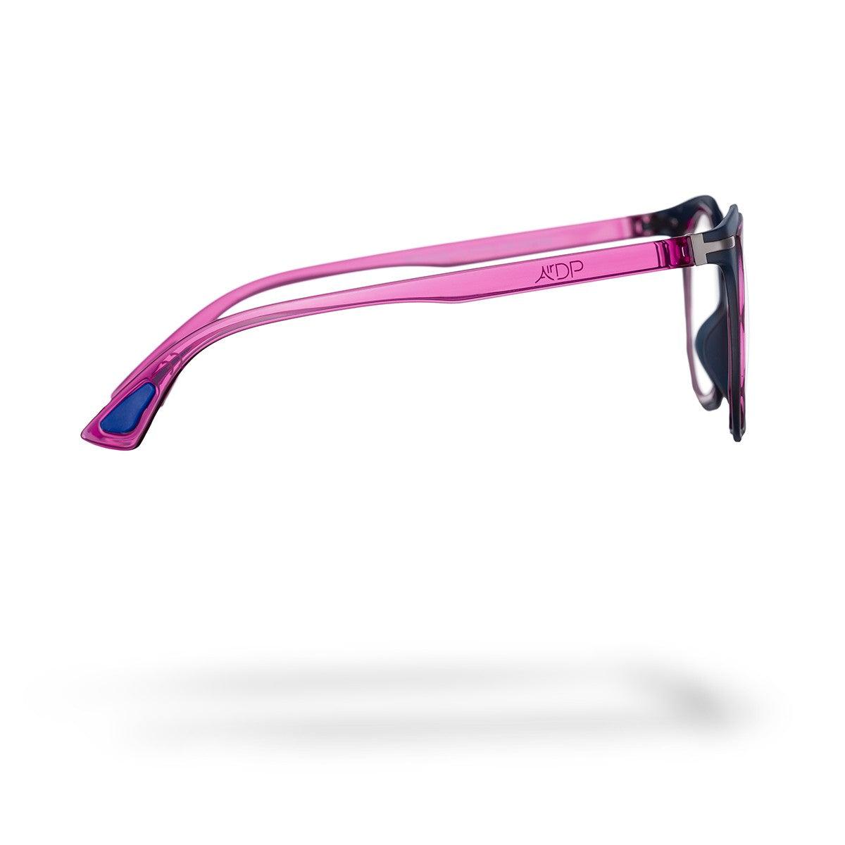 GAIA C3 occhiali con montatura ergonomica e leggera, design a contrasto e stile moderno.