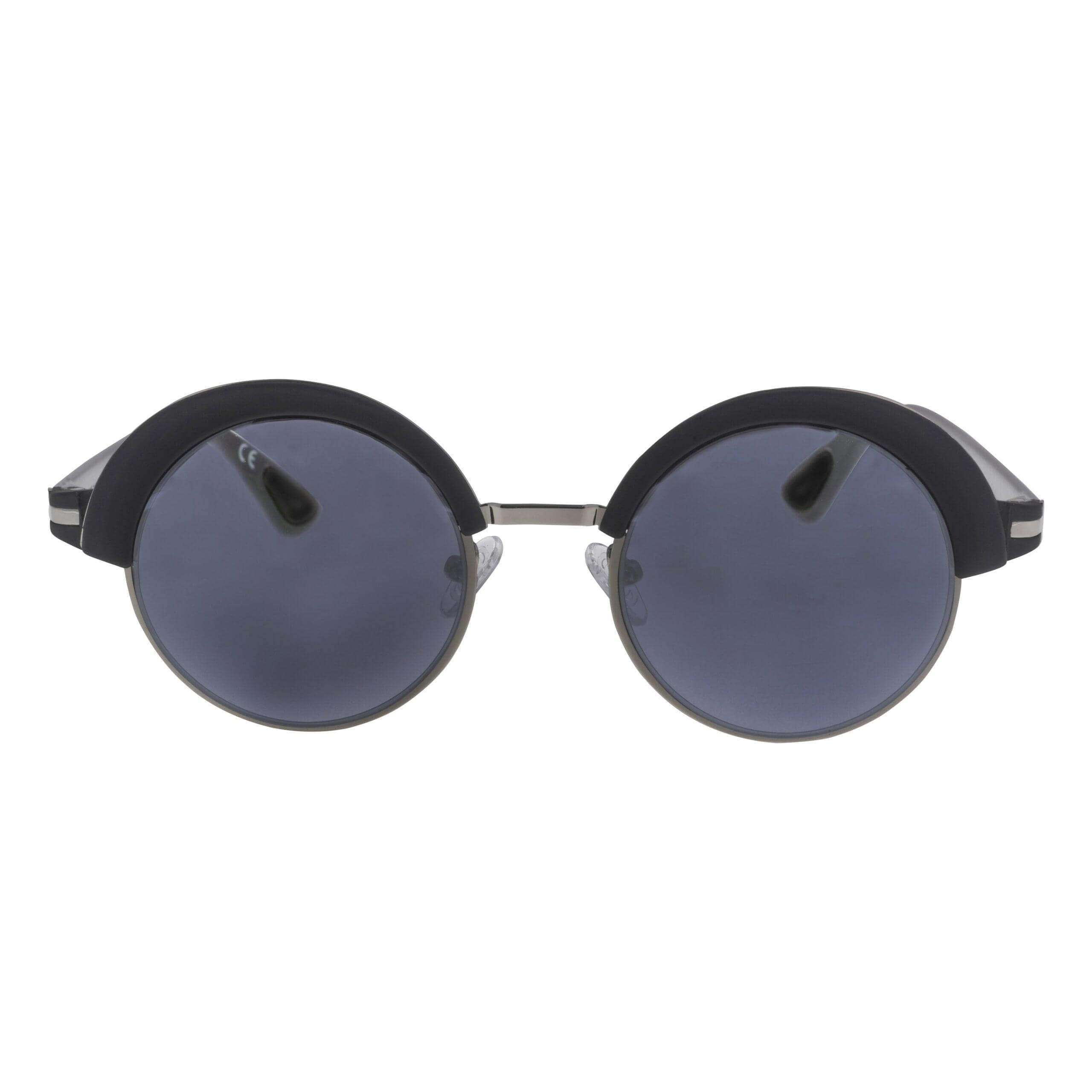 AFRODITE C1 occhiali unisex eleganti con lenti fotocromatiche grigie e montatura nera, collezione First.