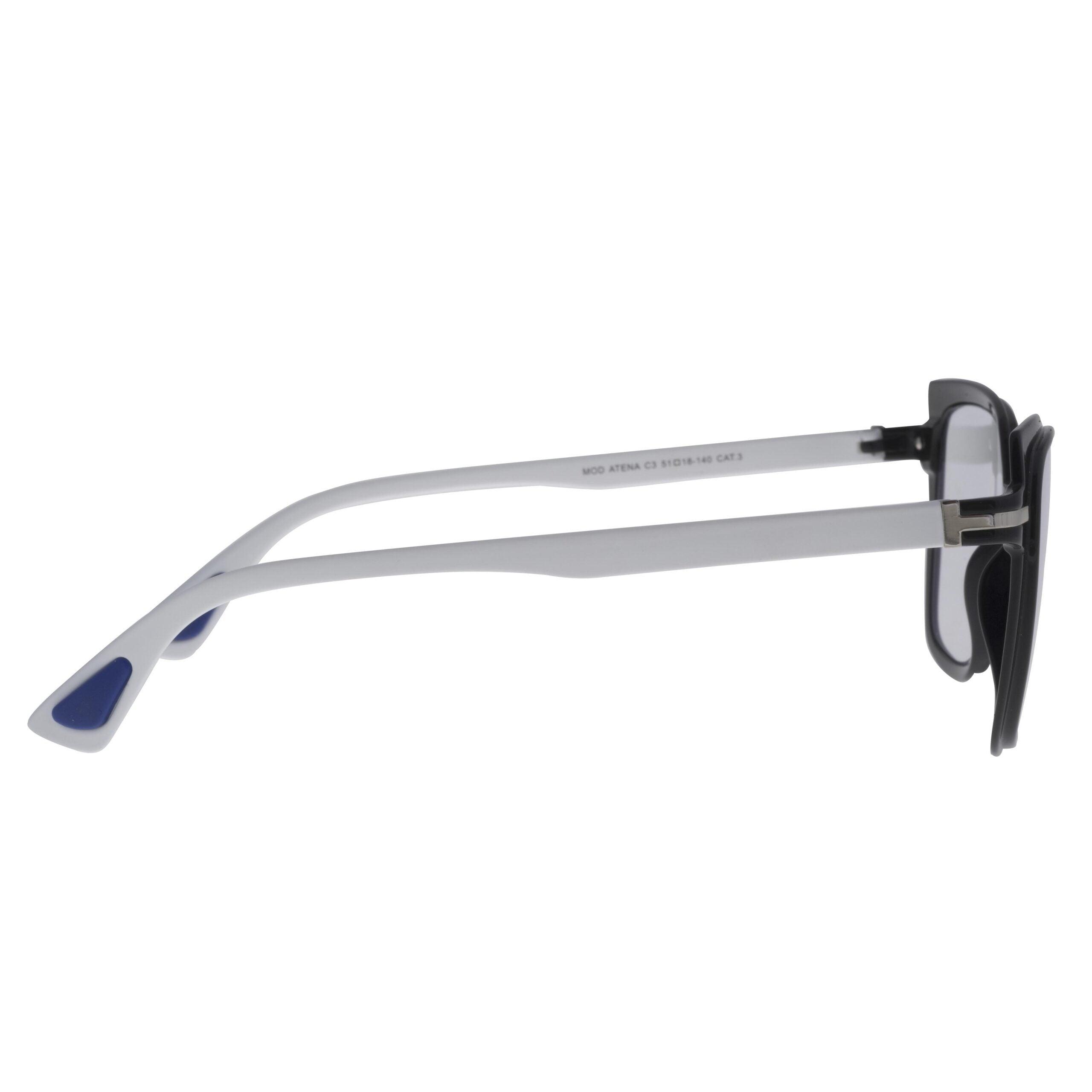 ATENA C3 occhiali da sole con design architettonico e lenti fotocromatiche per uno stile elegante.