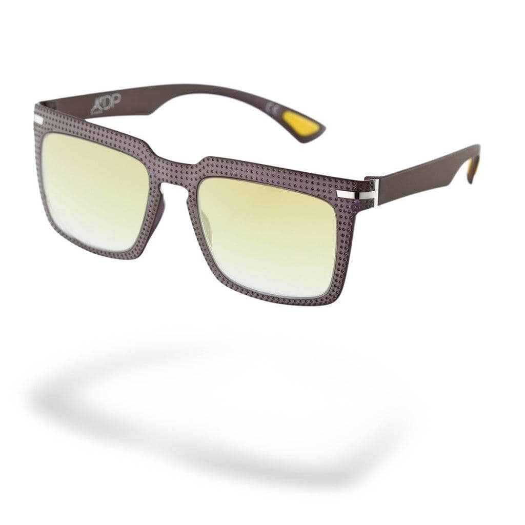 CAVA C1 BIS occhiali sole con texture geometrica, effetto tridimensionale, collezione Flexo, design innovativo.