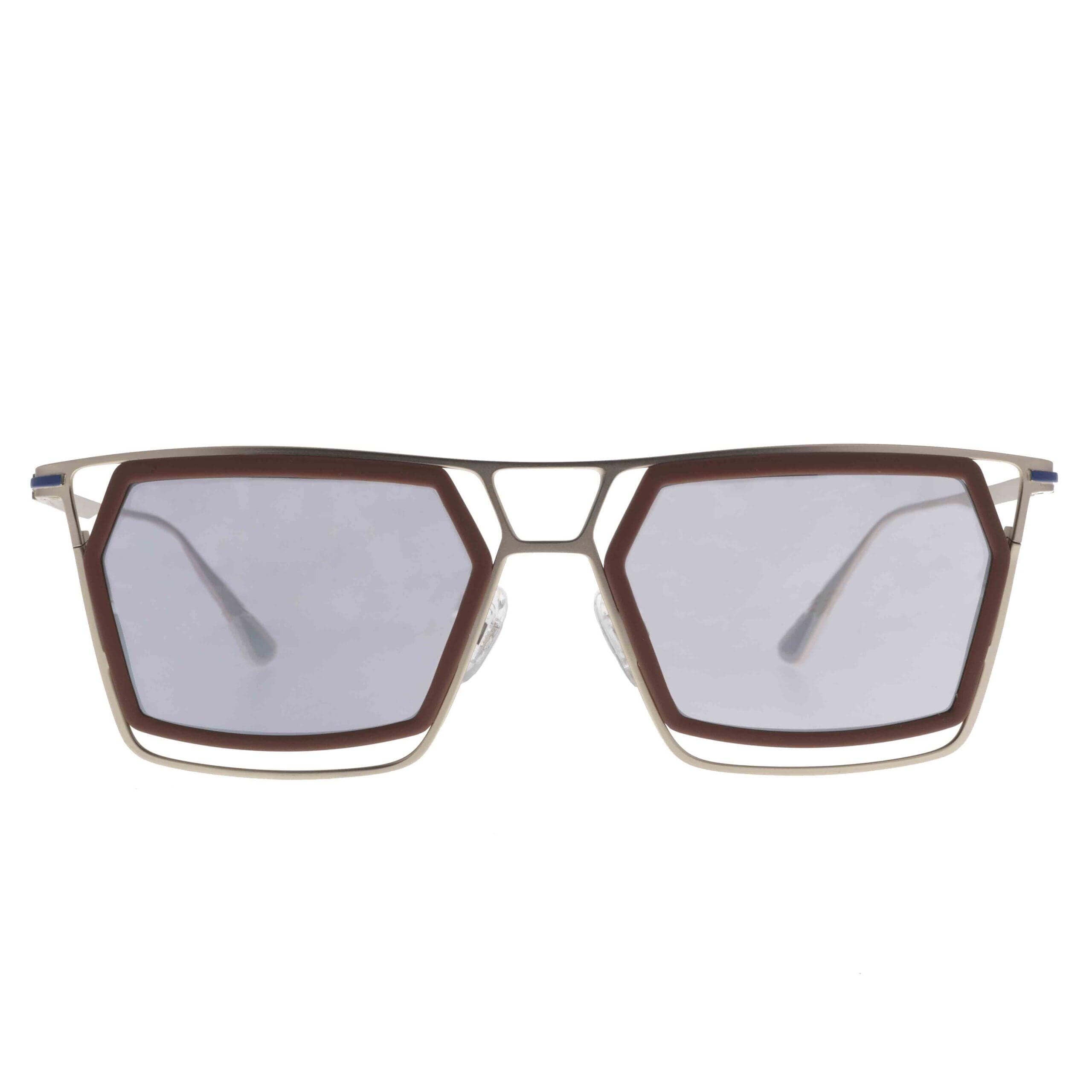 CANOPO C6 eleganti occhiali da sole con montatura in metallo e design moderno, collezione Metal.