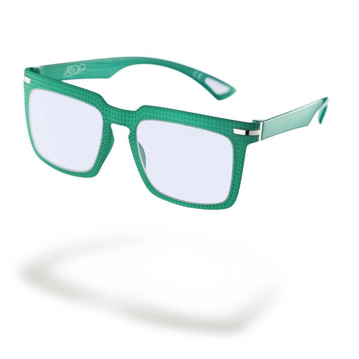 Occhiali CAVA C4, design geometrico e tridimensionale, modello Flexo, stile unico e innovativo.