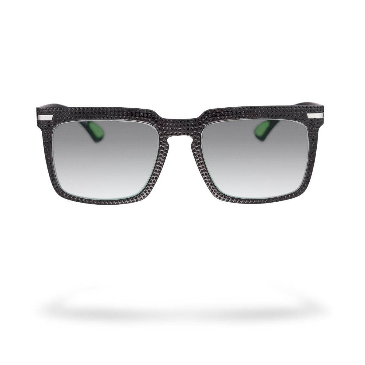 Occhiali CAVA C4 BIS con texture geometrica, effetto tridimensionale, design innovativo della collezione Flexo.