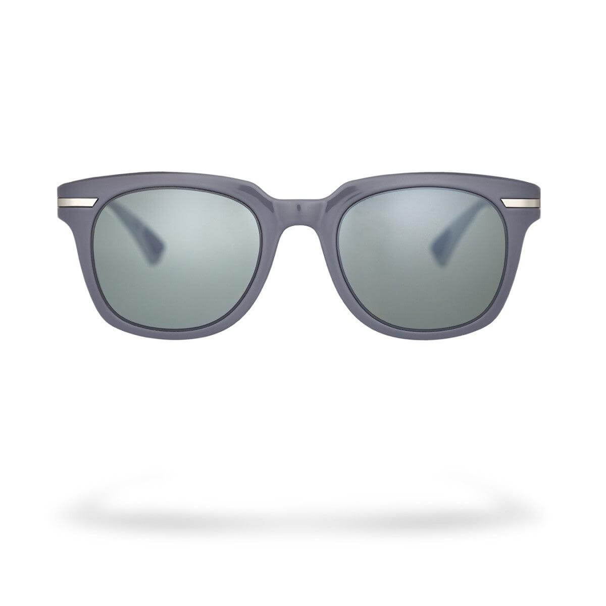 CICO C8 sunglasses with stylish gray frame and green lenses, blending classic design with modern elegance.