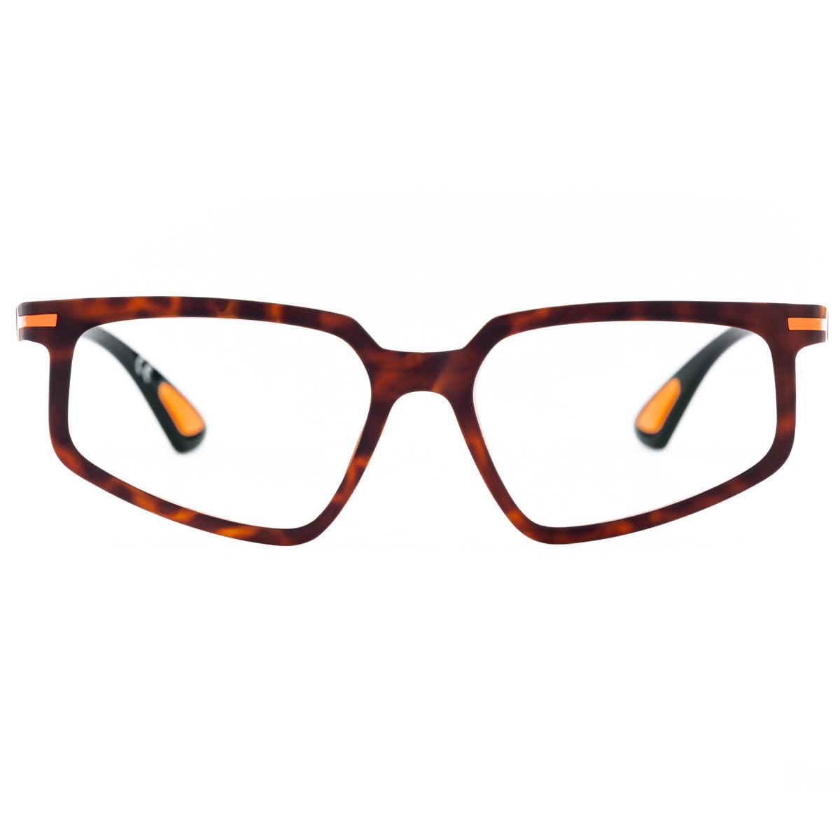 Occhiali EDAGR C72 in design tartarugato, leggeri ed ergonomici, collezione Frame.