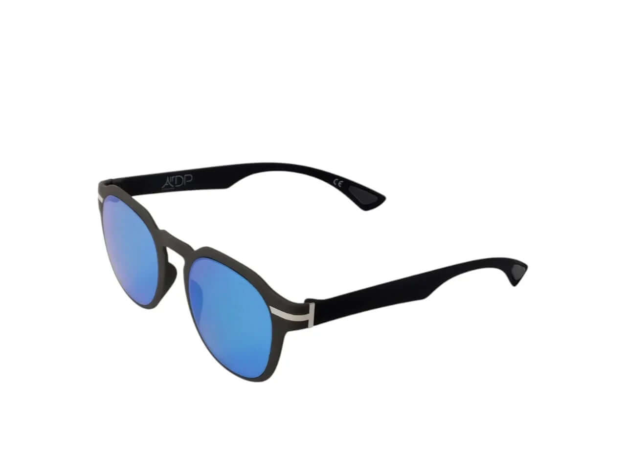 Occhiali da Sole FEDE C5 – Genesis Unisex Rotondi Nero con lenti blu AirDP Style di Alessandro Del Piero.