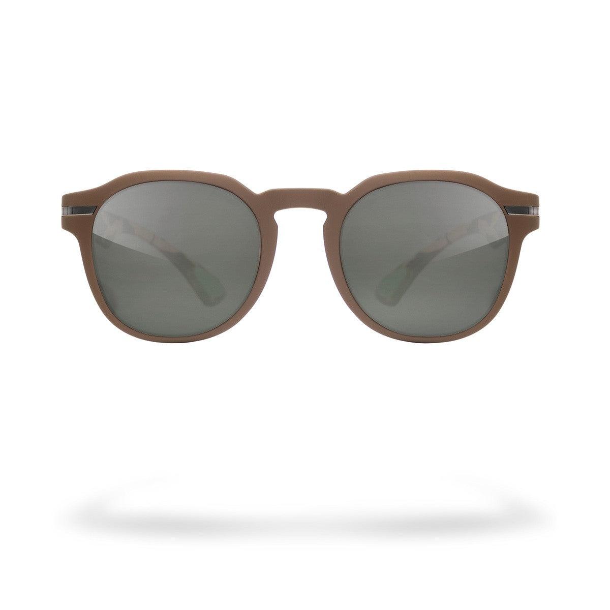 Occhiali da sole fotocromatici FEDE C3 tondi marroni - Genesis Unisex stile Alessandro Del Piero.