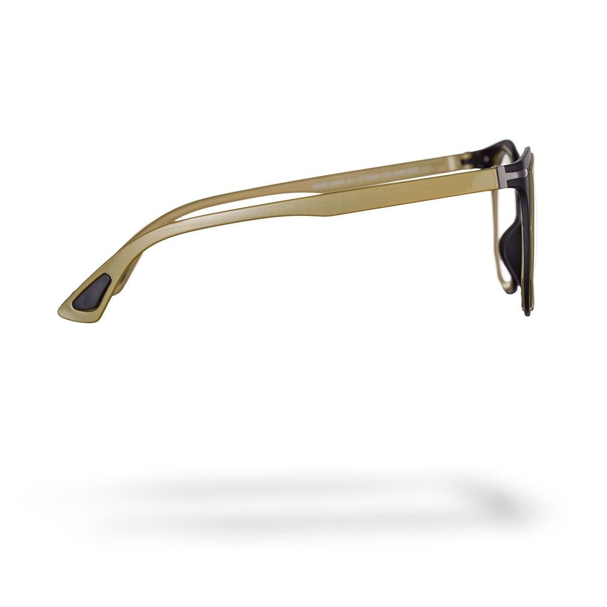 GAIA C1 eyeglasses side view, lightweight ergonomic design, contrasting colors, Frame collection