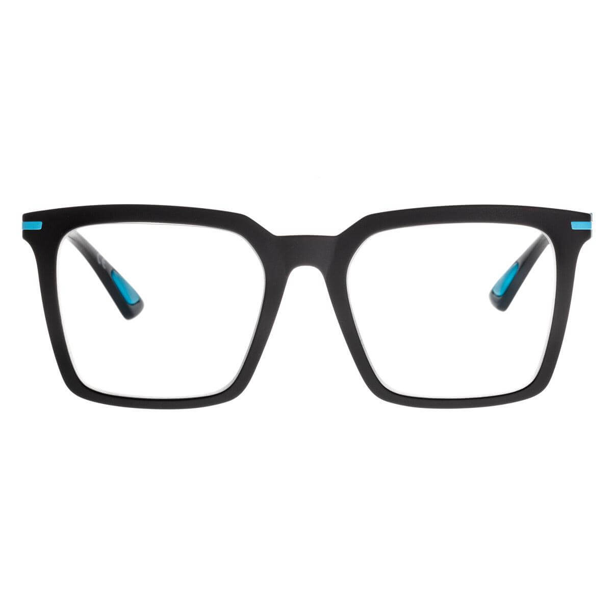 LORIS C9 occhiali da vista leggeri ed ergonomici con dettagli blu, parte della collezione Frame.