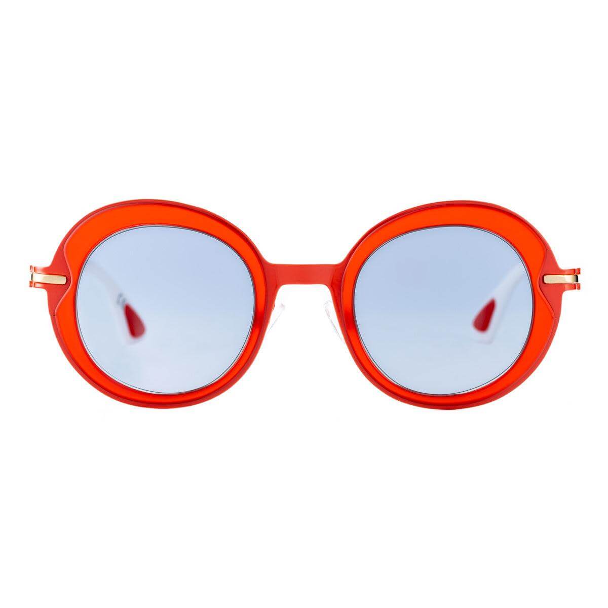 Occhiali fotocromatici VENICE C5 in rosso della collezione Metal di AirDP Style.