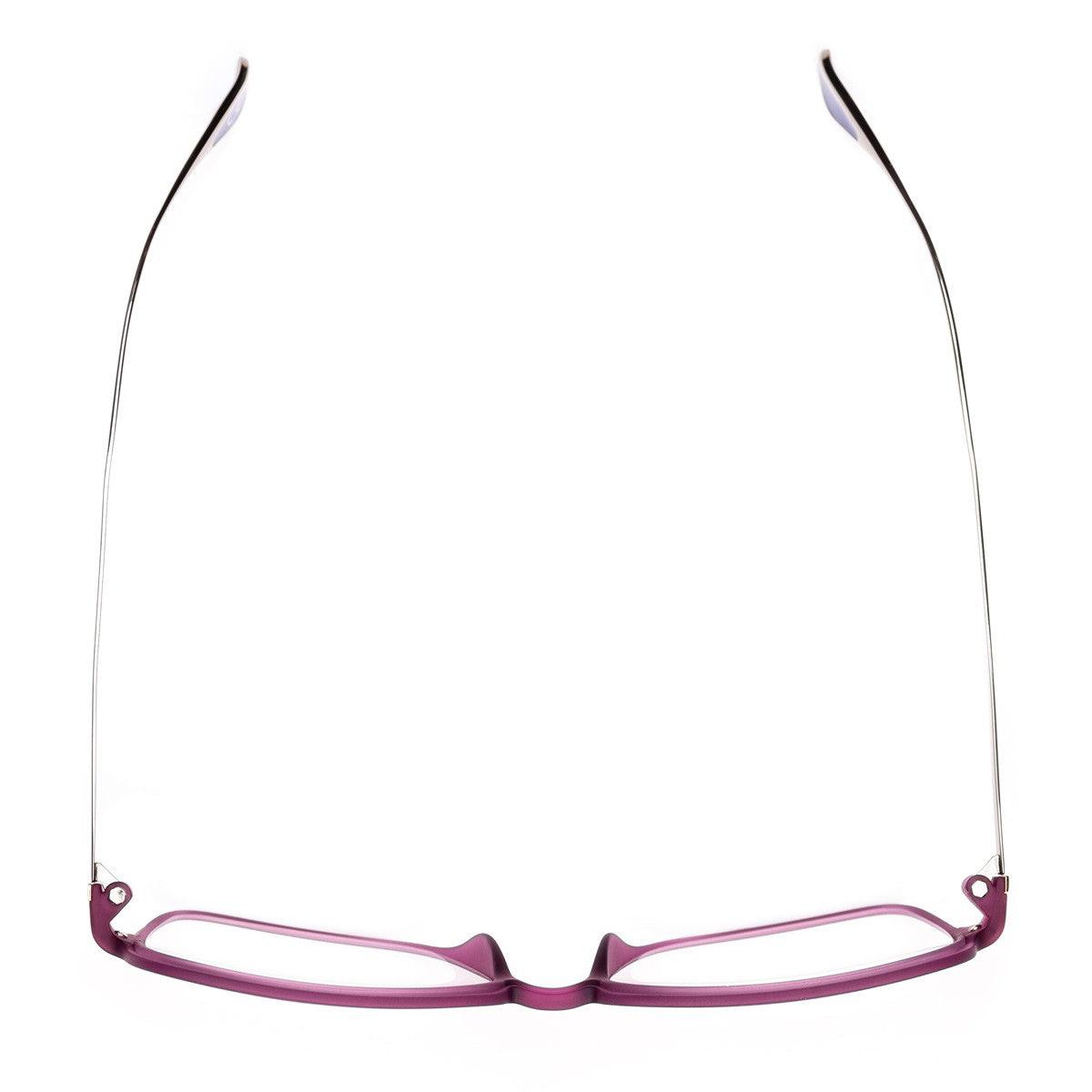 Occhiali VIENTO C3 in titanio, design elegante e sofisticato, fronte viola crystal della collezione Titanium di AirDP Style.