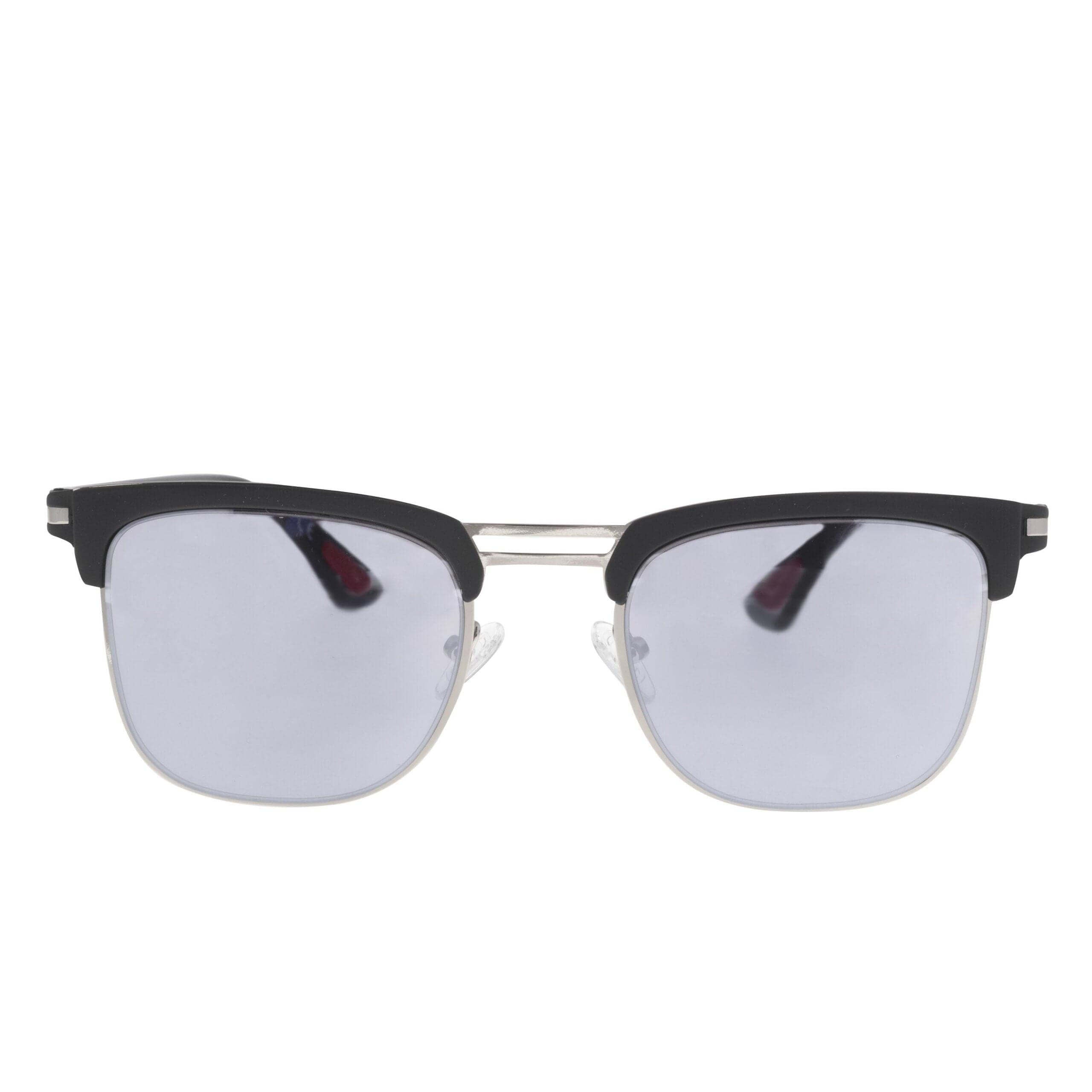 ZEUS C1 occhiali da sole eleganti con frontale nero e lenti fotocromatiche, collezione AirDP Style.