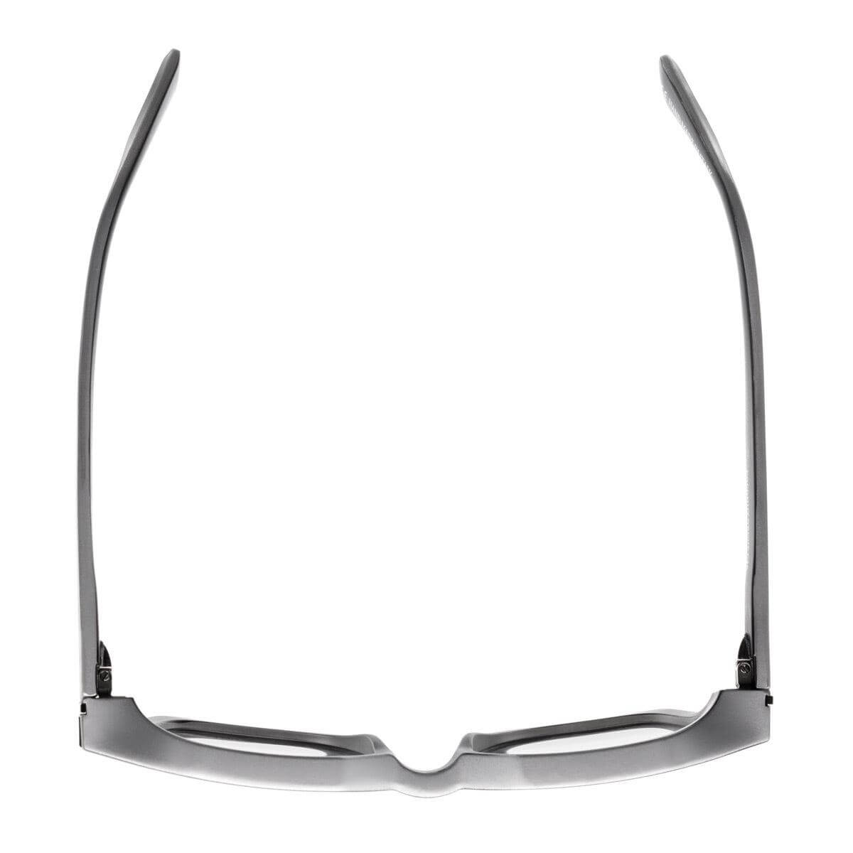 COCONUT GROVE C46 occhiali neri e silver con dettagli trasparenti e aste in metallo by AirDP.