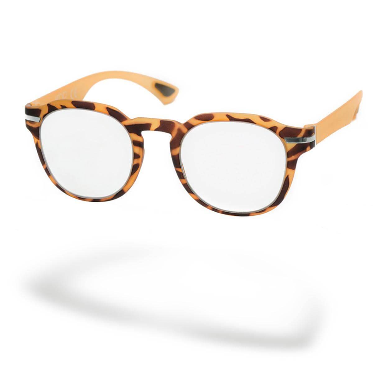 Occhiali da sole fotocromatici FEDE C2 unisex rotondi Havana di Alessandro Del Piero.