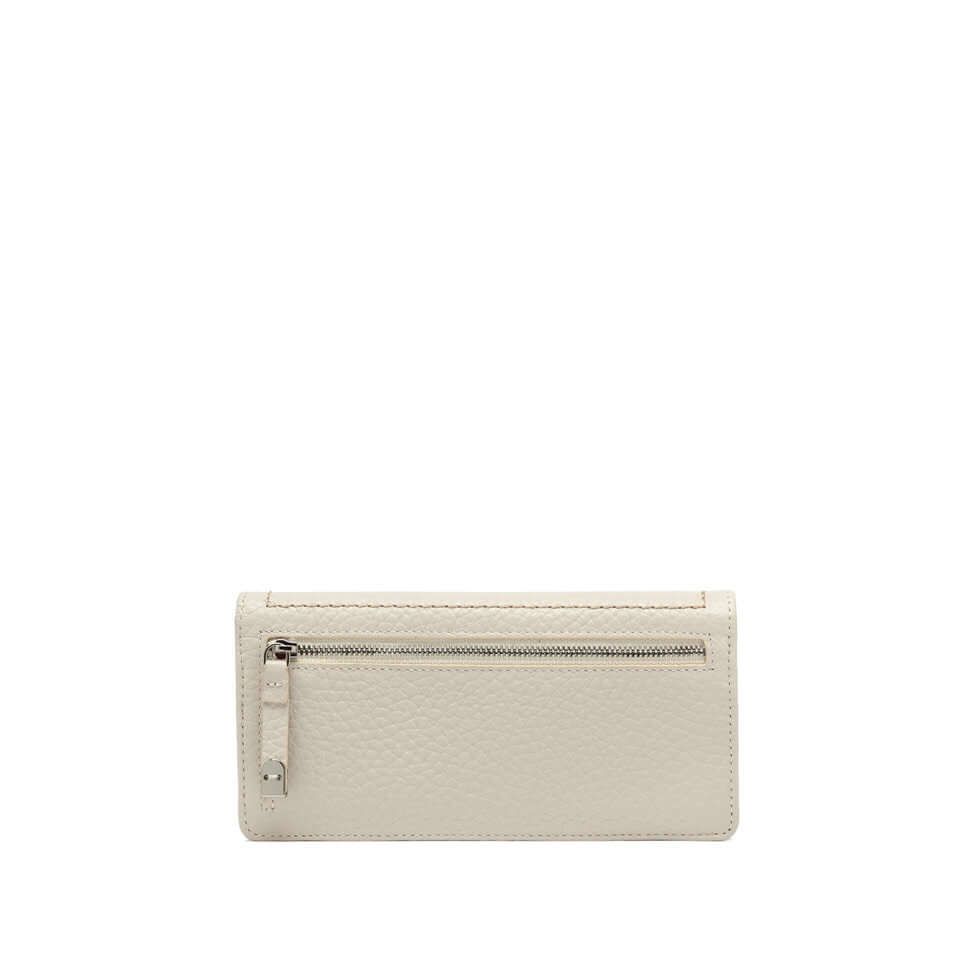 PORTAFOGLIO Gianni Chiarini in pelle grana maxi, elegante e pratico con zip e scomparti per carte.