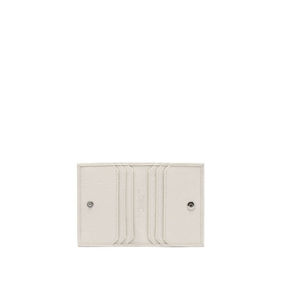 PORTAFOGLIO Gianni Chiarini elegante in pelle martellata, con vari scomparti per carte, dimensioni compatte.