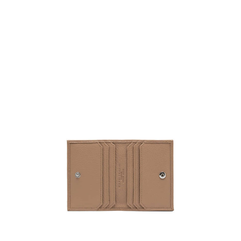 PORTAFOGLIO Gianni Chiarini in morbida pelle martellata, elegante e pratico con vari scomparti per carte.